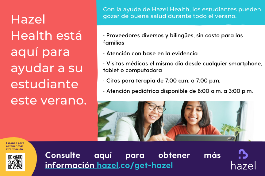 Information regarding Hazel Health in Spanish